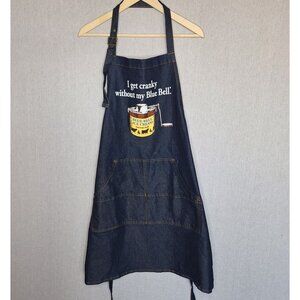 💙 Reprime Blue Bell Denim Apron Adult Size Cooking Barbecue Gift Kitchen Wear